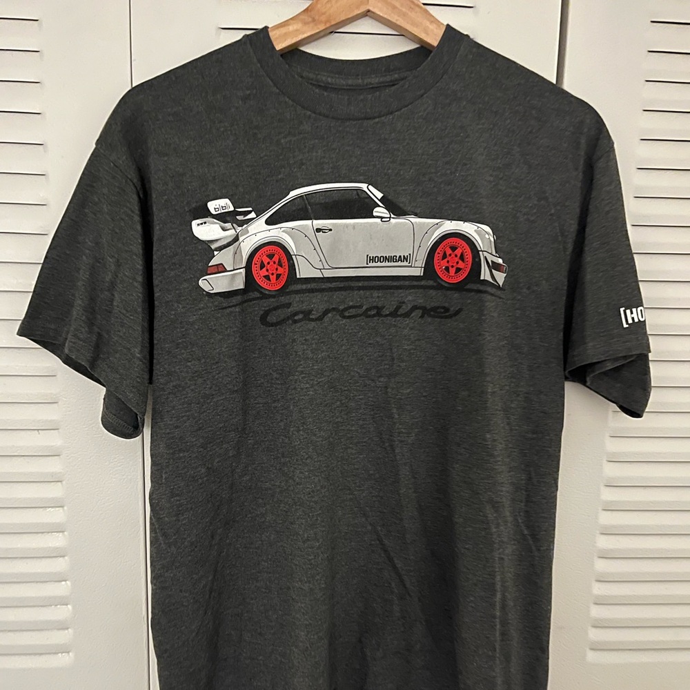 Hoonigan x RWB x Porsche “Carcaine” Limited Edition Shirt M